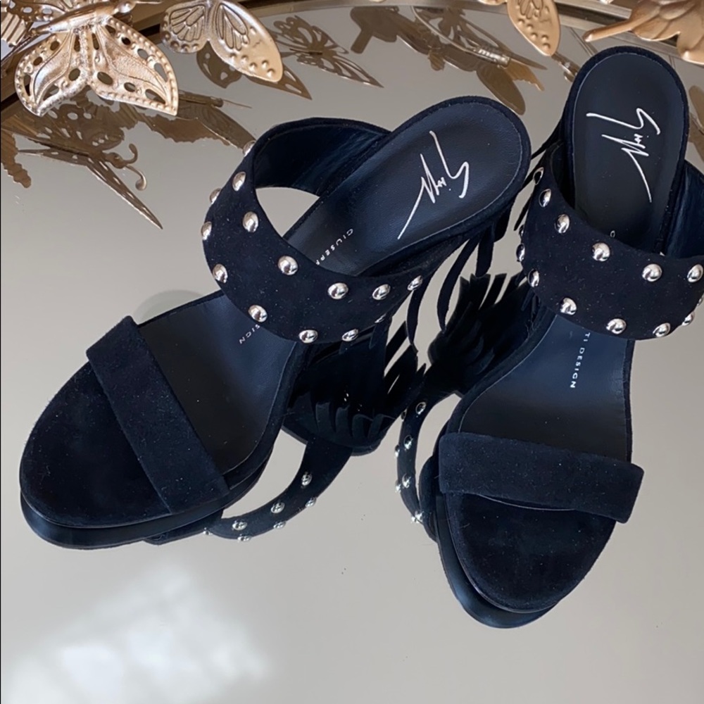 Giuseppe Zanotti NEW Wedge Sandals